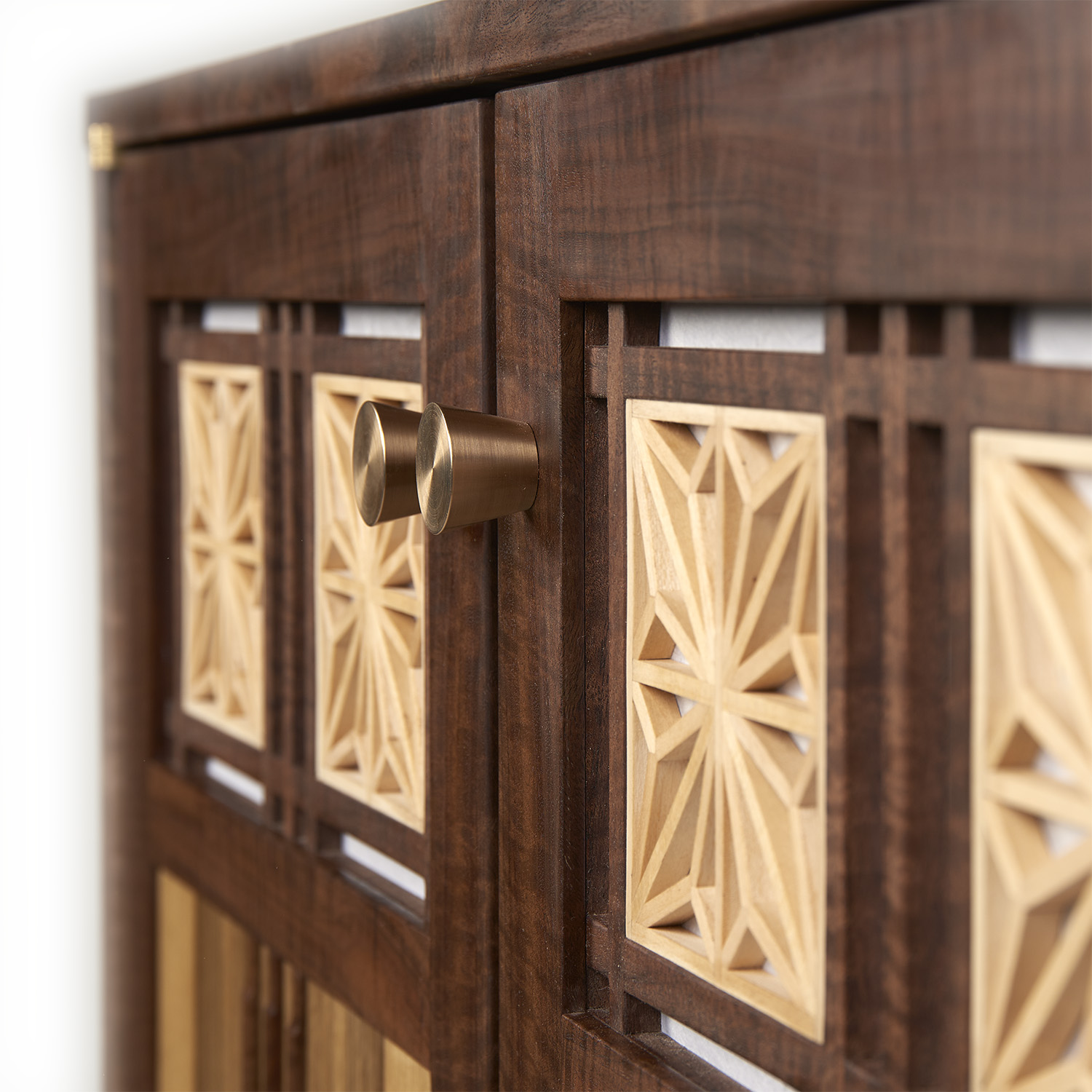 Kumiko Cabinet detail